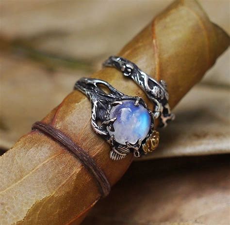 Magical moonstone ring